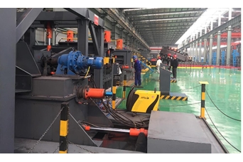 SRET Helped Feifang East Pipe Build A New Entry Line for 750 Tube Mill