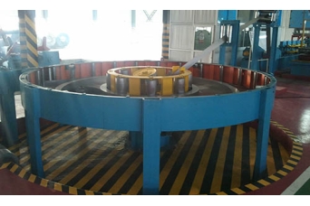 SRET Helped Jiangshu Hongbao Steel Build A New Strip Accumulator and Cold Saw Cut Off for 76 Tube Mill